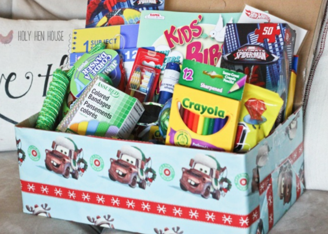 Christmas Shoebox Appeal Crompton House School